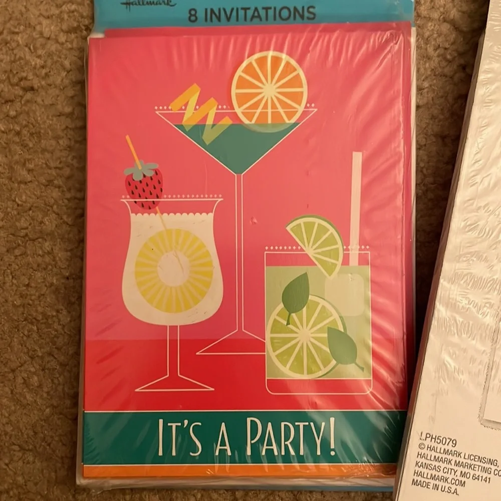 Hallmark Cocktails Invitations - Two Packs